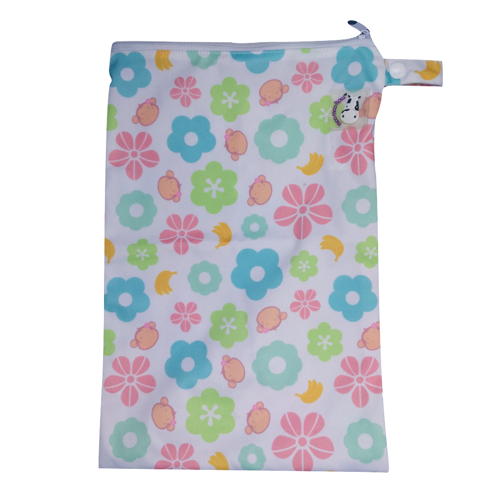 Wet Bag Medium - Mooky Flower