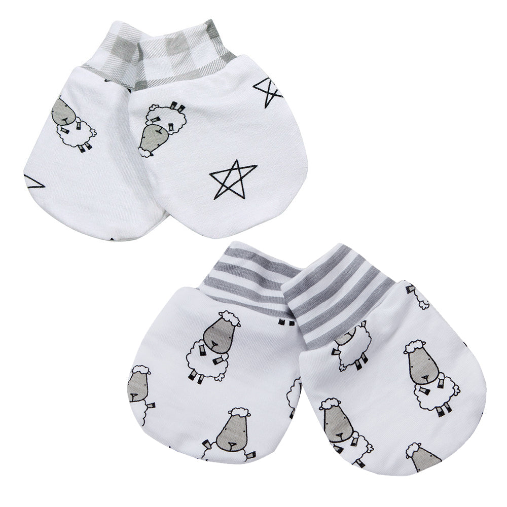 Mittens Small Sheepz + Small Star & Sheepz 2pairs set1