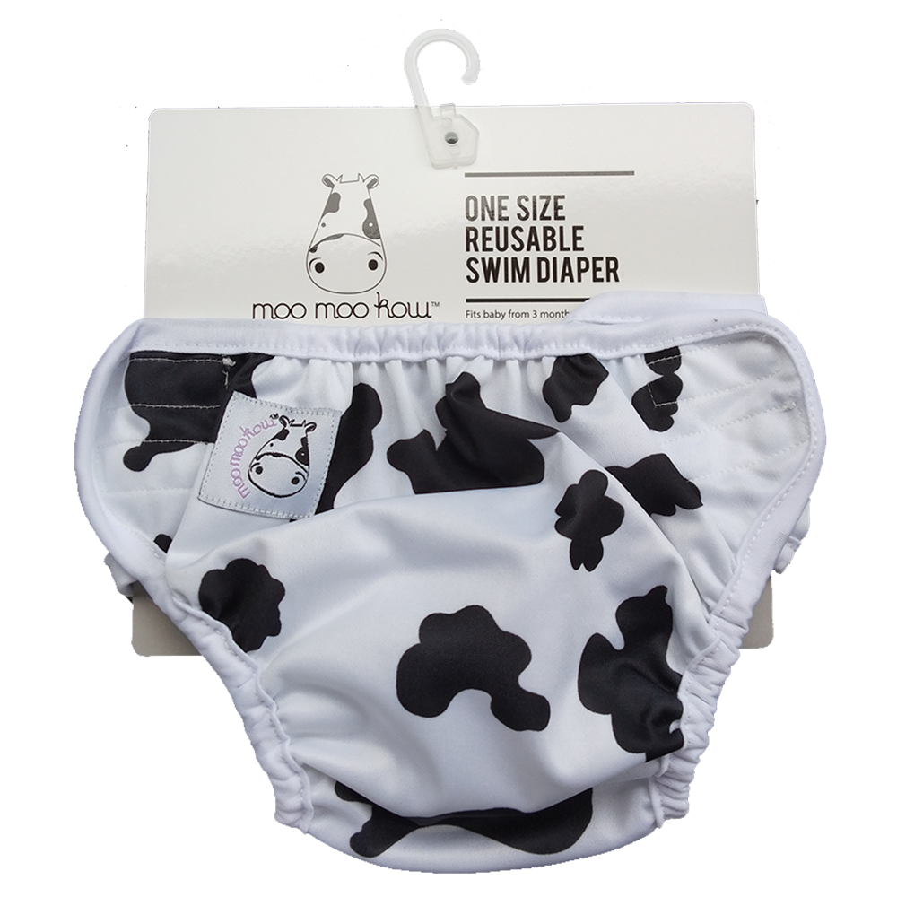 One Size Swim Diaper Moo Moo