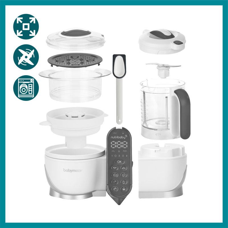 Babymoov Nutribaby(+) 5-in-1 Food Prep Machine