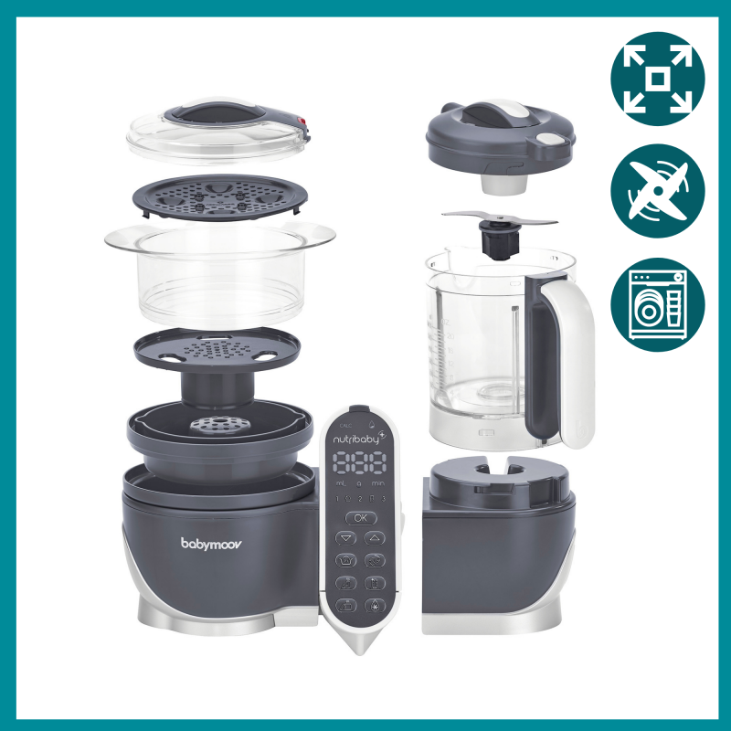 Babymoov Nutribaby(+) 5-in-1 Food Prep Machine