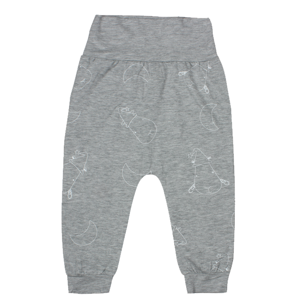 Long Pant foldable waist Grey Big Moon & Sheepz