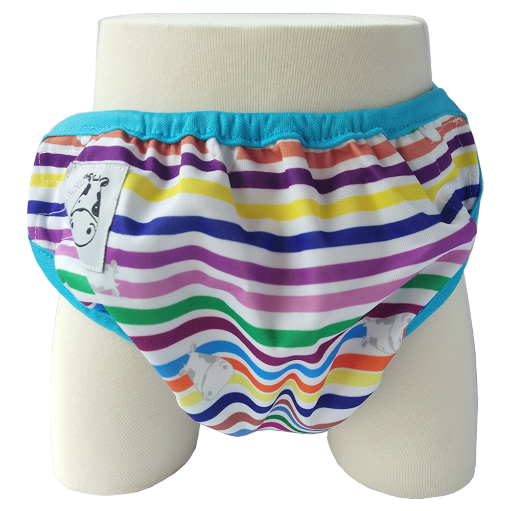 One Size Swim Diaper Rainbow