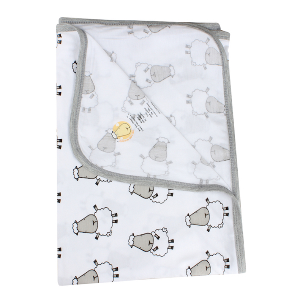 bamboo blanket baby white