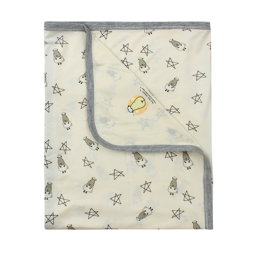 bamboo blanket baby yellow