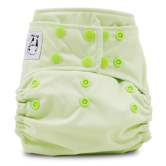 Cloth Diaper One Size Snap - Celery