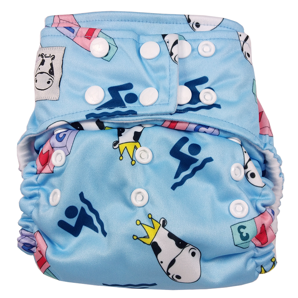 Cloth Diaper One Size Snap - Swim