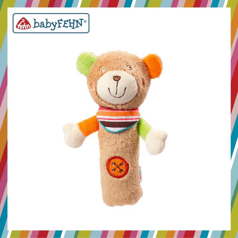 Fehn Soft Toys - Rod Grabber - Oskar Teddy