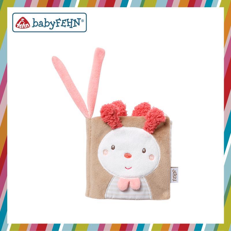 Fehn Soft Toys - Soft Book - Hare