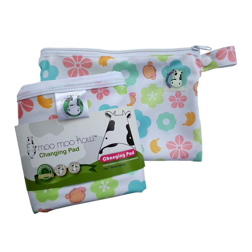 Changing Pad Travel Size Mooky Flower